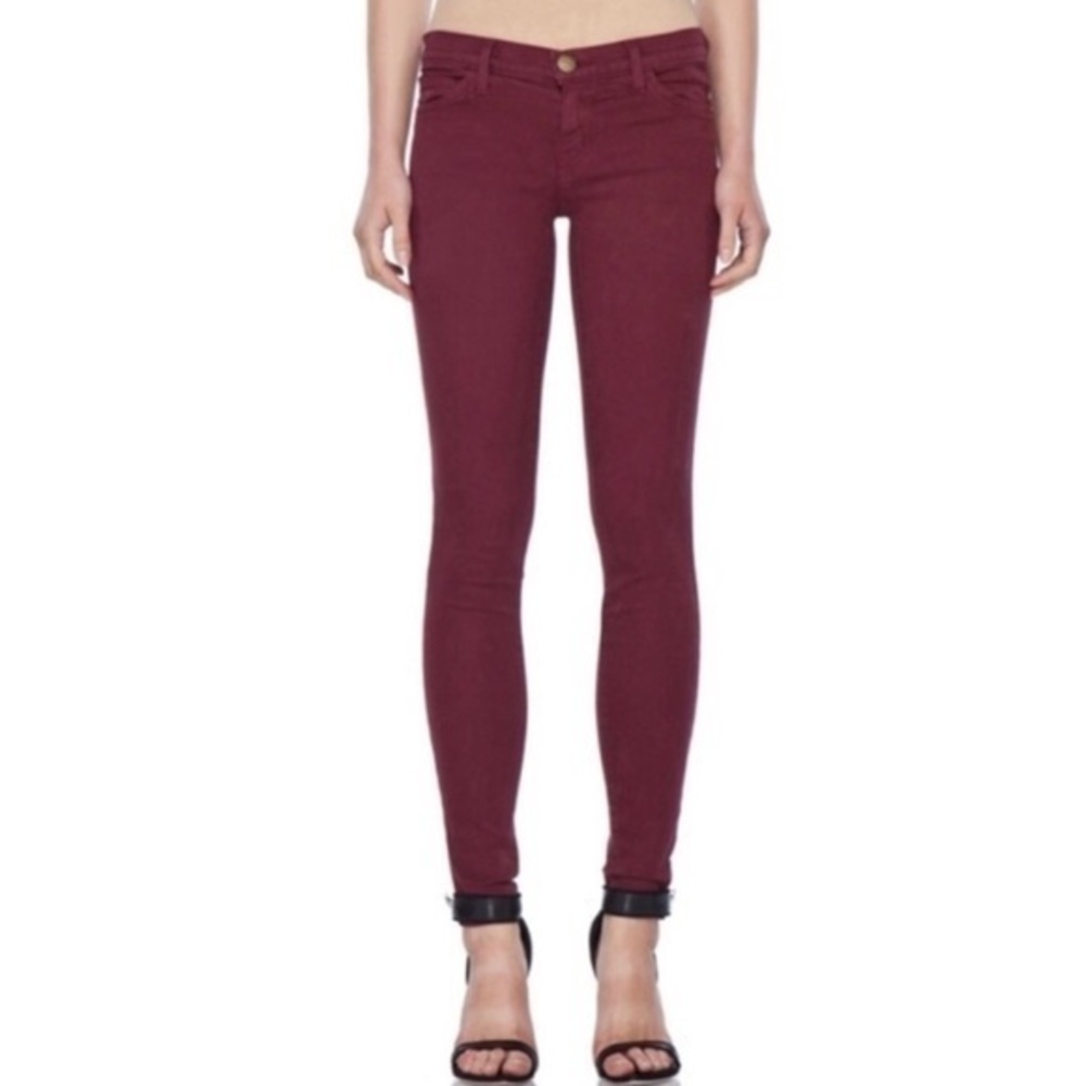 Current/Elliott The Ankle Skinny Garnet - Size 26